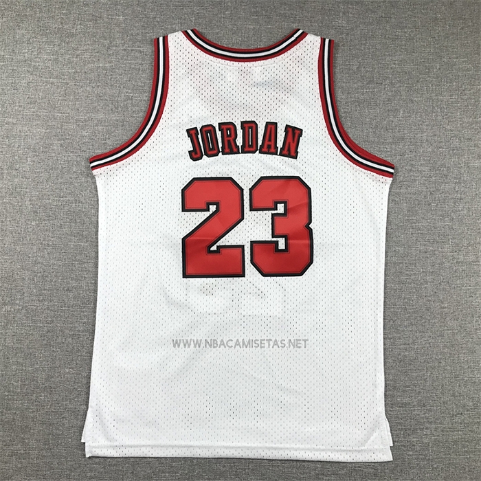 Camiseta Nino Chicago Bulls Michael Jordan NO 23 Mitchell & Ness 1997-98 Blanco